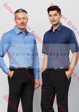 Load image into Gallery viewer, Mini Check Mens Short Sleeve Shirt - Solomon Brothers Apparel