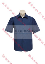 Load image into Gallery viewer, Mini Check Mens Short Sleeve Shirt - Solomon Brothers Apparel