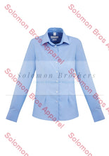 Load image into Gallery viewer, Monarch Ladies Long Sleeve Blouse - Solomon Brothers Apparel
