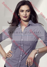 Load image into Gallery viewer, Nashville Womens 3/4 Sleeve Blouse - Solomon Brothers Apparel
