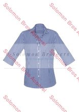 Load image into Gallery viewer, Nashville Womens 3/4 Sleeve Blouse - Solomon Brothers Apparel
