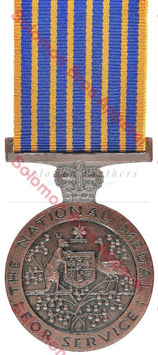 National Medal - Solomon Brothers Apparel
