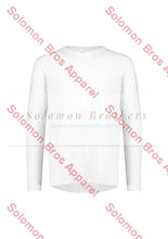 Load image into Gallery viewer, Performance Mens Cotton Long Sleeve Tee White / Xsm Health & Beauty
