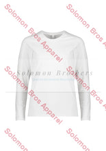 Load image into Gallery viewer, Performance Womens Cotton Long Sleeve Tee White / Xsm Health &amp; Beauty

