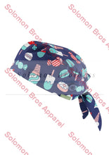 Load image into Gallery viewer, Printed Unisex Scrub Cap Sugar Land Health &amp; Beauty
