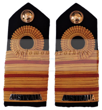 Load image into Gallery viewer, R.A.N. Captain Medical Surgeon Shoulder Board - Solomon Brothers Apparel