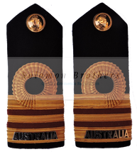 Load image into Gallery viewer, R.A.N. Lieutenant Commander Medical Dental Shoulder Board - Solomon Brothers Apparel