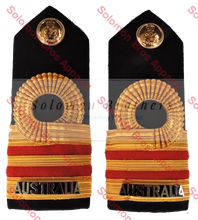 Load image into Gallery viewer, R.A.N. Lieutenant Commander Medical Surgeon Shoulder Board - Solomon Brothers Apparel