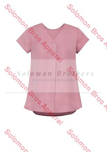 Load image into Gallery viewer, Rainbow Womens V-Neck Pleat Blouse - Solomon Brothers Apparel