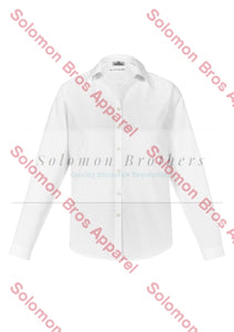 Tennessee Ladies Long Sleeve Blouse White / 6 Corporate Shirt