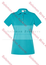 Load image into Gallery viewer, Town Ladies Polo Teal / 6