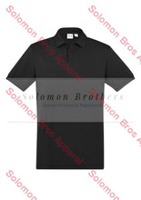 Load image into Gallery viewer, Town Mens Polo Black / Sm