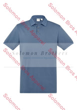 Load image into Gallery viewer, Town Mens Polo Grey Smoke / Sm