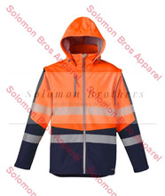 Load image into Gallery viewer, Unisex  2 in 1 Stretch Softshell Taped Jacket - Solomon Brothers Apparel
