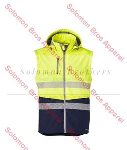 Unisex  2 in 1 Stretch Softshell Taped Jacket - Solomon Brothers Apparel
