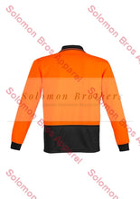 Load image into Gallery viewer, Unisex Hi Vis Basic Spliced L/S Polo - Solomon Brothers Apparel
