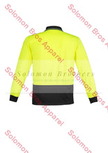 Load image into Gallery viewer, Unisex Hi Vis Basic Spliced L/S Polo - Solomon Brothers Apparel