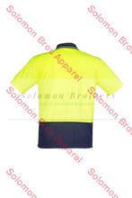 Load image into Gallery viewer, Unisex Hi Vis Basic Spliced S/S Polo - Solomon Brothers Apparel