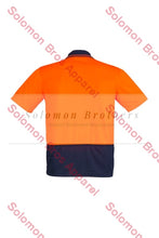 Load image into Gallery viewer, Unisex Hi Vis Basic Spliced S/S Polo - Solomon Brothers Apparel
