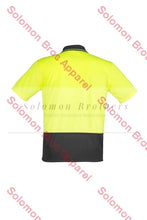 Load image into Gallery viewer, Unisex Hi Vis Basic Spliced S/S Polo - Solomon Brothers Apparel