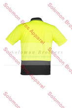 Load image into Gallery viewer, Unisex Hi Vis Basic Spliced S/S Polo - Solomon Brothers Apparel