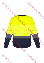 Load image into Gallery viewer, Unisex Hi Vis Crew Sweatshirt - Solomon Brothers Apparel