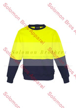 Load image into Gallery viewer, Unisex Hi Vis Crew Sweatshirt - Solomon Brothers Apparel
