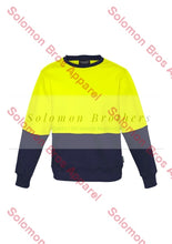 Load image into Gallery viewer, Unisex Hi Vis Crew Sweatshirt - Solomon Brothers Apparel