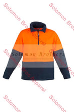 Load image into Gallery viewer, Unisex Hi Vis Polar Fleece Half Zip Jumper - Solomon Brothers Apparel