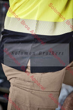 Load image into Gallery viewer, Unisex Hi Vis Segmented L/S Hoop Taped Polo - Solomon Brothers Apparel