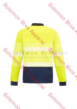 Load image into Gallery viewer, Unisex Hi Vis Segmented L/S Hoop Taped Polo - Solomon Brothers Apparel