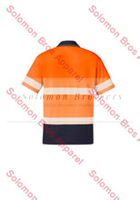 Load image into Gallery viewer, Unisex Hi Vis Segmented S/S Hoop Taped Polo - Solomon Brothers Apparel
