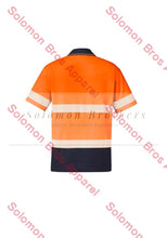 Load image into Gallery viewer, Unisex Hi Vis Segmented S/S Hoop Taped Polo - Solomon Brothers Apparel