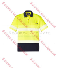 Load image into Gallery viewer, Unisex Hi Vis Segmented S/S Hoop Taped Polo - Solomon Brothers Apparel