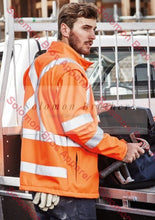 Load image into Gallery viewer, Unisex Hi Vis X Back 2 in 1 Softshell Jacket - Solomon Brothers Apparel