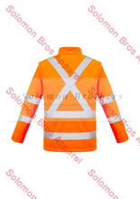Load image into Gallery viewer, Unisex Hi Vis X Back 2 in 1 Softshell Jacket - Solomon Brothers Apparel