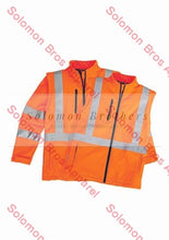 Load image into Gallery viewer, Unisex Hi Vis X Back 2 in 1 Softshell Jacket - Solomon Brothers Apparel