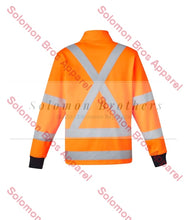 Load image into Gallery viewer, Unisex Hi Vis X Back Rail Jumper - Solomon Brothers Apparel
