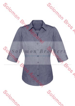 Load image into Gallery viewer, Vogue Ladies 3/4 Sleeve Blouse - Solomon Brothers Apparel