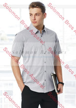 Load image into Gallery viewer, Vogue Mens Short Sleeve Shirt - Solomon Brothers Apparel