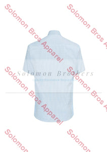 Wall Street Mens Short Sleeve Shirt - Solomon Brothers Apparel