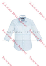 Load image into Gallery viewer, Wall Street Womens 3/4 Sleeve Blouse - Solomon Brothers Apparel