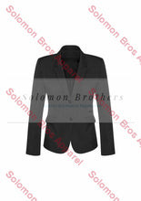 Load image into Gallery viewer, Womens 2 Button Mid Length Jacket - Solomon Brothers Apparel
