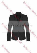 Load image into Gallery viewer, Womens 2 Button Mid Length Jacket - Solomon Brothers Apparel