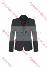 Load image into Gallery viewer, Womens 2 Button Mid Length Jacket - Solomon Brothers Apparel