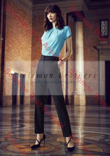 Load image into Gallery viewer, Womens Bandless Elastic Waist Back Slimline Pant - Solomon Brothers Apparel