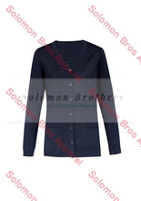 Load image into Gallery viewer, Womens Button Front Knit Cardigan Navy / Xxsm Health & Beauty