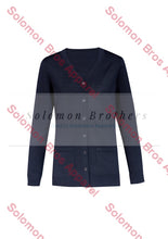 Load image into Gallery viewer, Womens Button Front Knit Cardigan Navy / Xxsm Health &amp; Beauty
