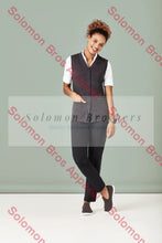 Load image into Gallery viewer, Womens Button Front Knit Vest - Solomon Brothers Apparel