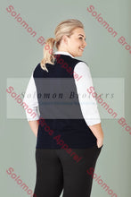 Load image into Gallery viewer, Womens Button Front Knit Vest - Solomon Brothers Apparel